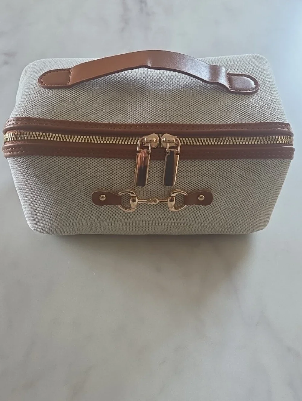 Canvas Toiletry/Make Up Case